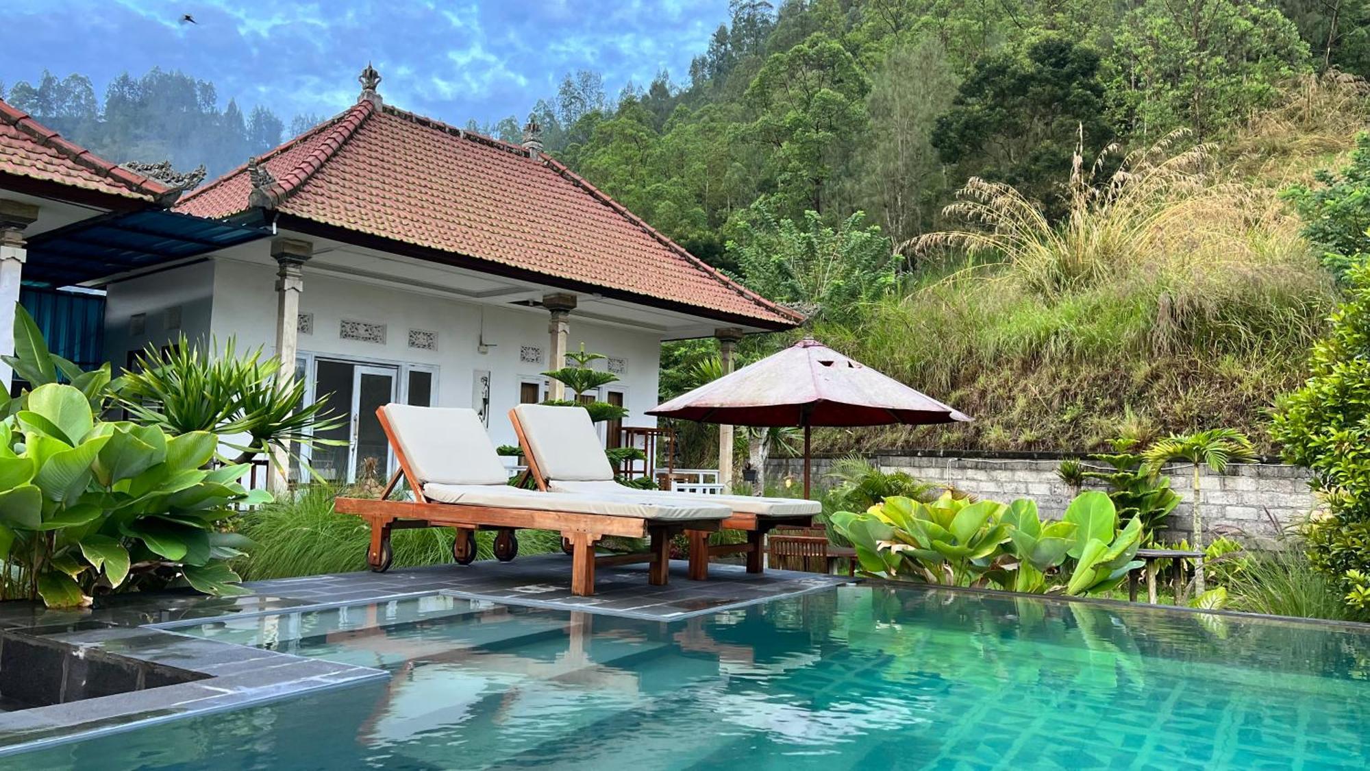 Dewangga Mountain View Villa Bangli Buitenkant foto
